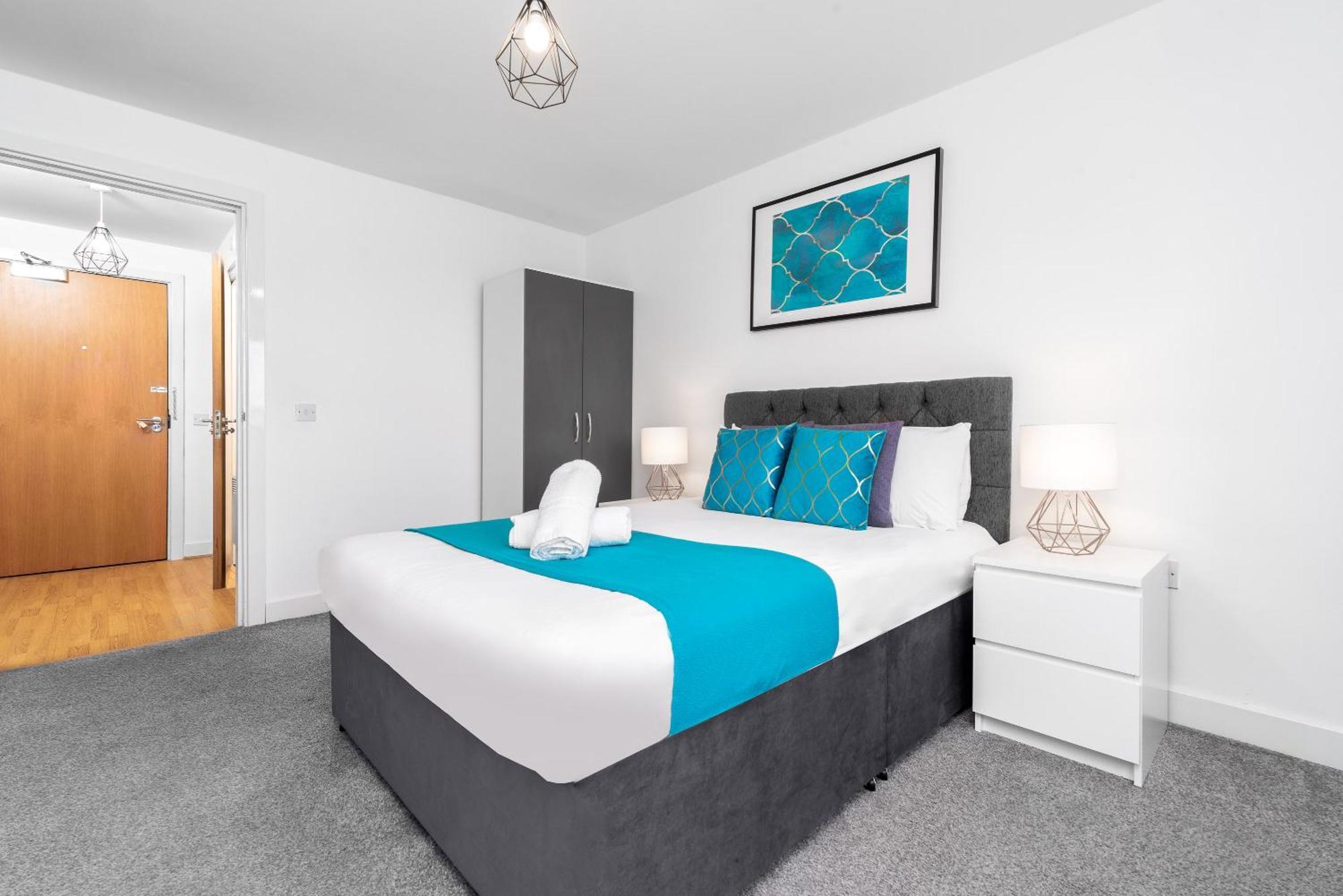 City Centre Apartment - Juliette Balcony - Fast Wifi 19A 버밍엄 외부 사진