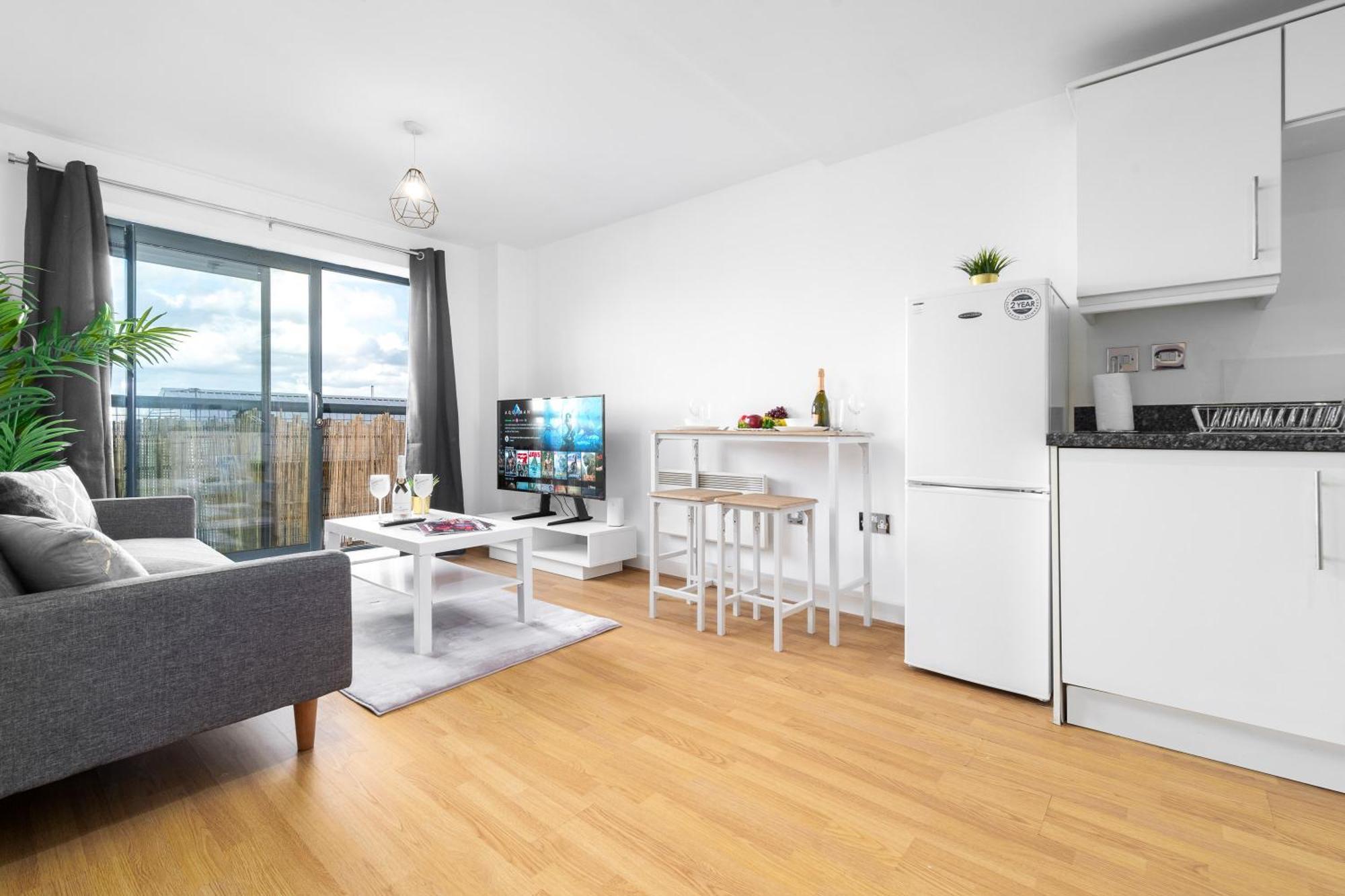 City Centre Apartment - Juliette Balcony - Fast Wifi 19A 버밍엄 외부 사진